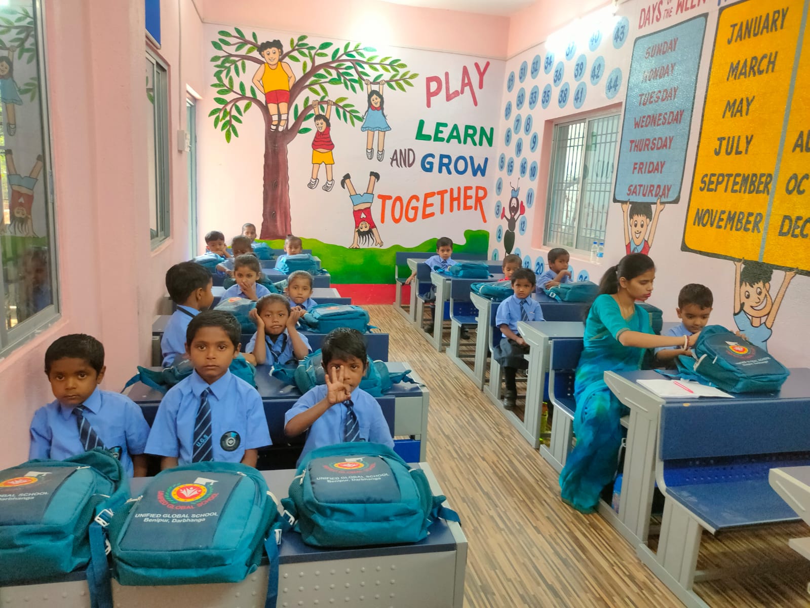 Students class room